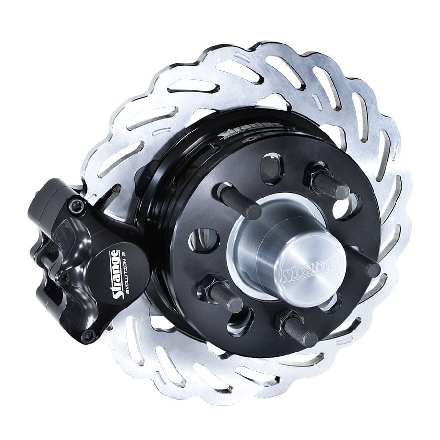 Strange Evolution 2 Front Brakes for Billet Spindles w/ Hubs