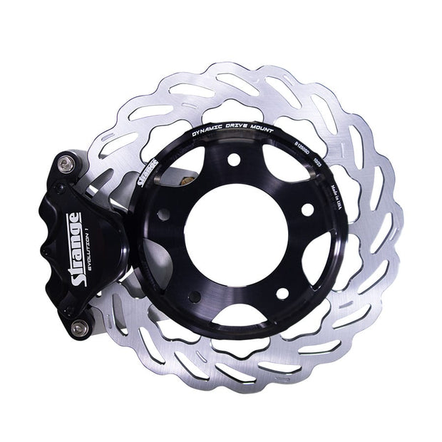 Strange Evolution 1 Dynamic Drive Mount Front Brake Kit Billet Spindles