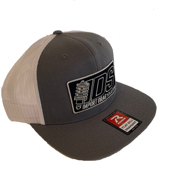 Grey / White Flat Bill