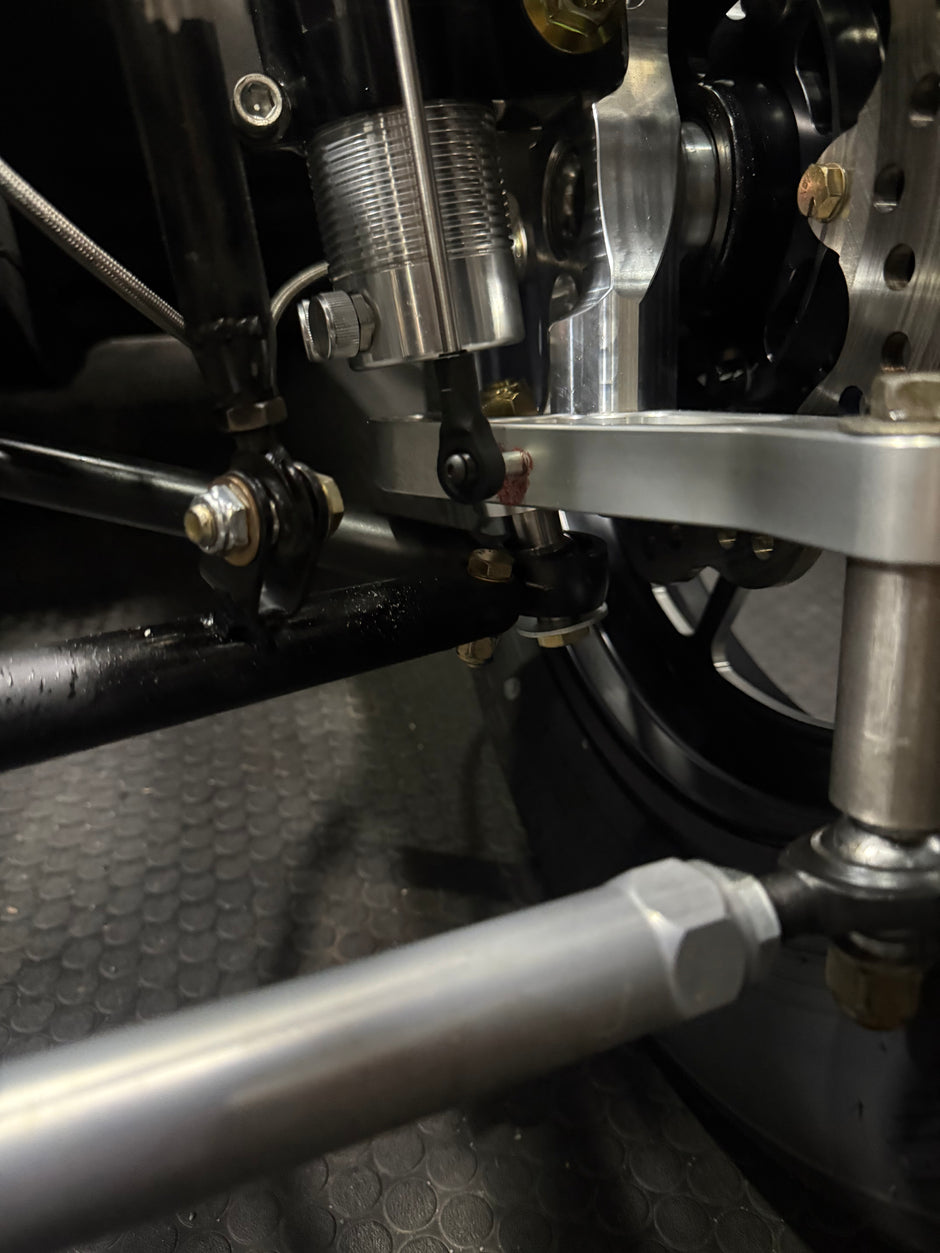 High misalignment balljoint pin - Strange Control arms