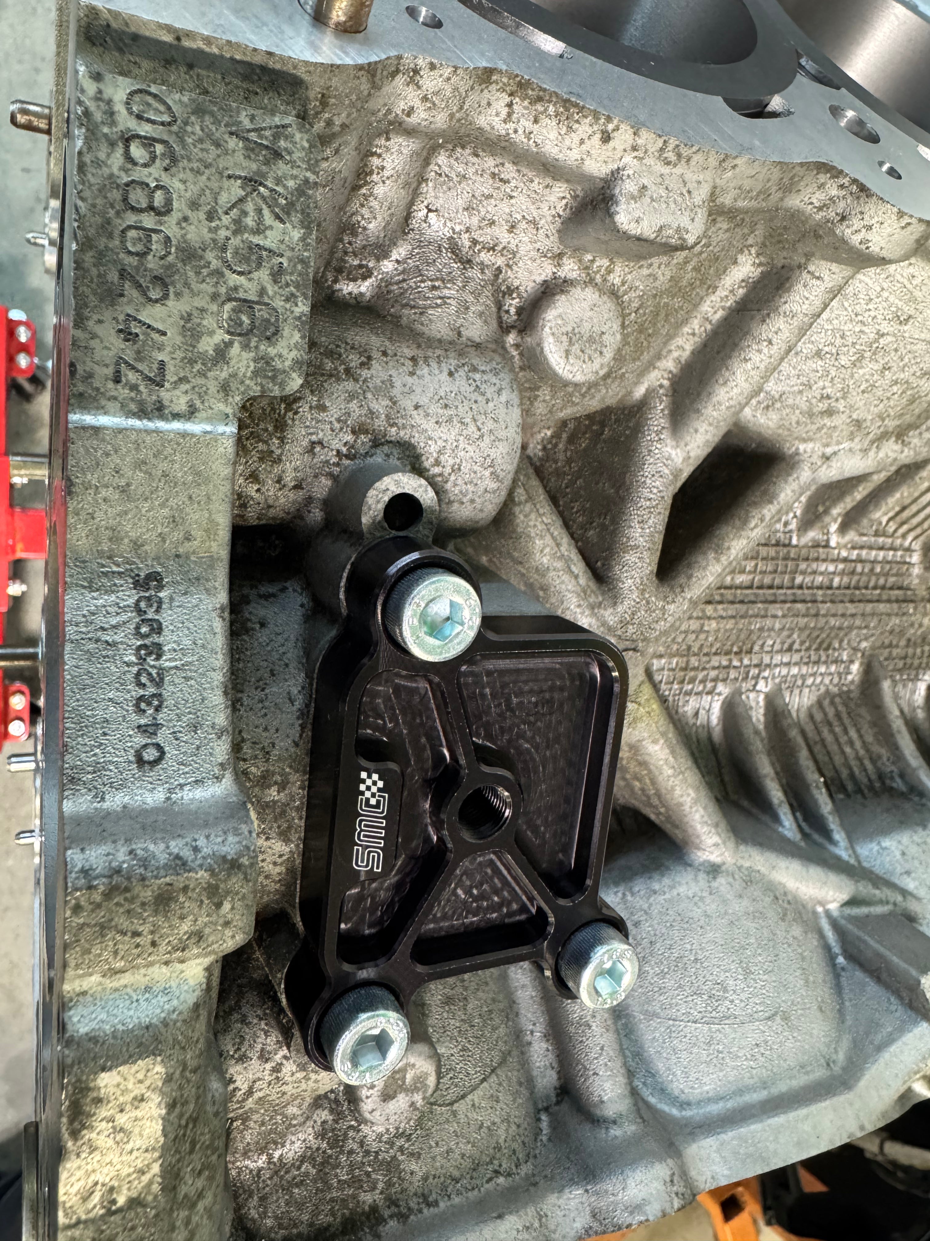 VK56 Thermostat Housing Block Off Plate