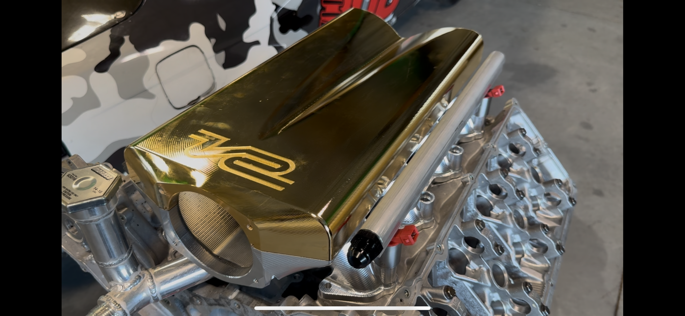 Billet Low Profile VK56DE intake manifold